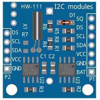 DS1307 Real Time Clock Module