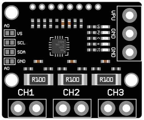 INA3221 Module (Black)